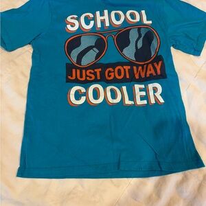 Children’s Place 7/8Y Kids Boy Graphic T-Shirt “ school just got way cooler”